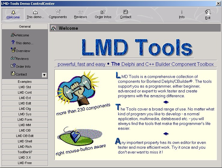 LMD-Tools for Delphi 4 Screenshot